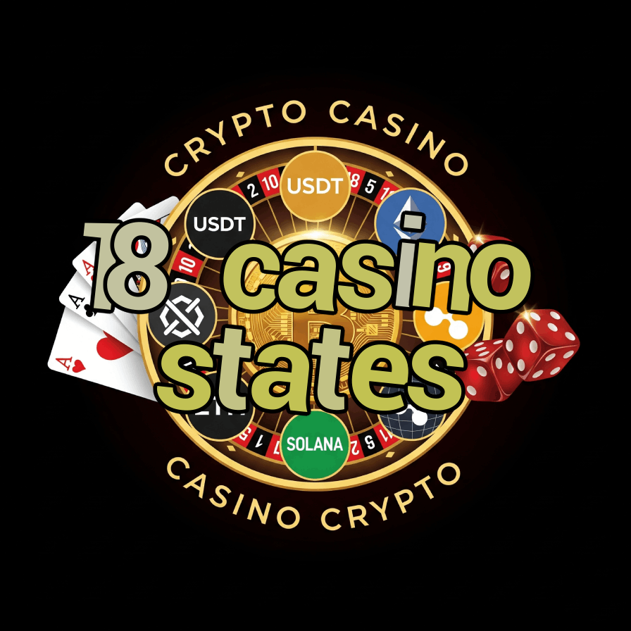 18 Casino States - US States with Legal Casinos